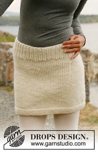 Snowbell Short Skirt Free Women's Knitting Pattern