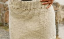 Snowbell Short Skirt Free Women’s Knitting Pattern