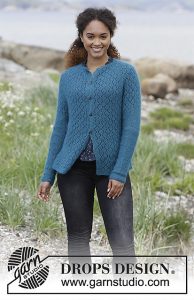Song of the Sea Cardigan Free Knitting Pattern