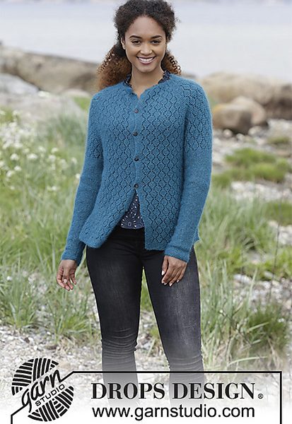 Song of the Sea Cardigan Free Knitting Pattern