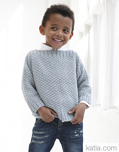 Sweater for Kids Free Knitting Pattern, free boys knit pattern