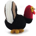 Turkey From Knitted Farm Animals Free Pattern to Knit