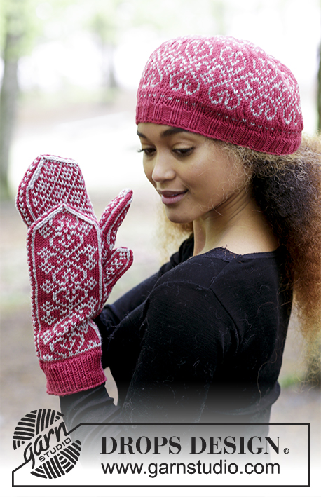 Valdres Jacket, Hat and Mittens Set Free Knitting Pattern