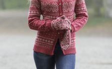 Valdres Jacket, Hat and Mittens Set Free Knitting Pattern