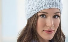 Waving Cables Hat Free Knitting Pattern
