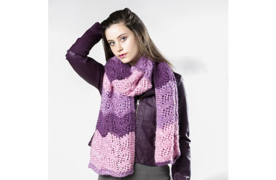 Whispering Wish Lace Super Scarf Free Knitting Pattern