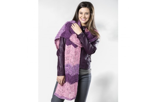 Whispering Wish Lace Super Scarf Free Knitting Pattern