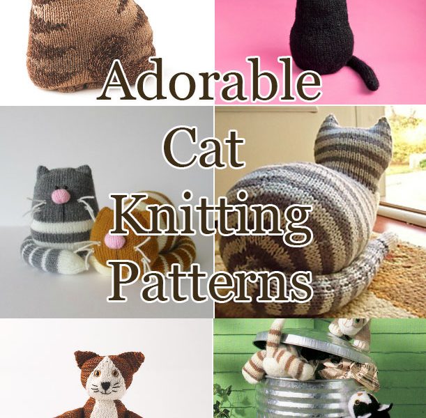 Cat Knitting Pattern Downloads