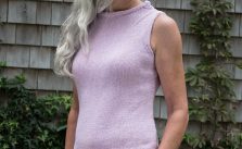 Meridan Simple Tank Top Free Knitting Pattern