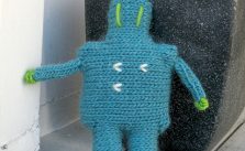 Proto the Robot Free Knitting Pattern