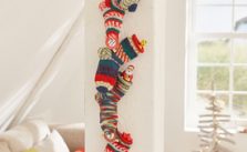 Ankle socks advent calendar free Christmas knitting pattern