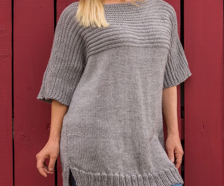 Big Comfy Sweater Free Knitting Pattern