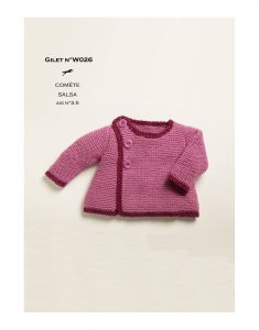Cute Garter Stitch Baby Cardigan Free Knitting Pattern - Knitting Bee
