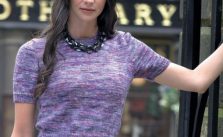 Eliza Cute Knit Top Free Pattern