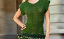 Flapper Dress Free Knitting Pattern