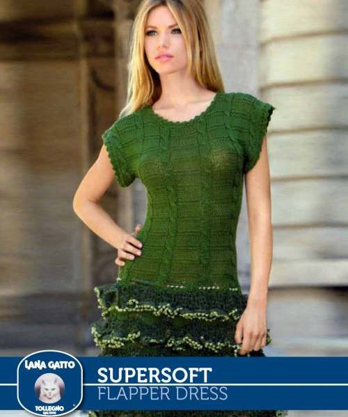 Flapper Dress Free Knitting Pattern