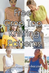 Free Crop Top Knitting Patterns