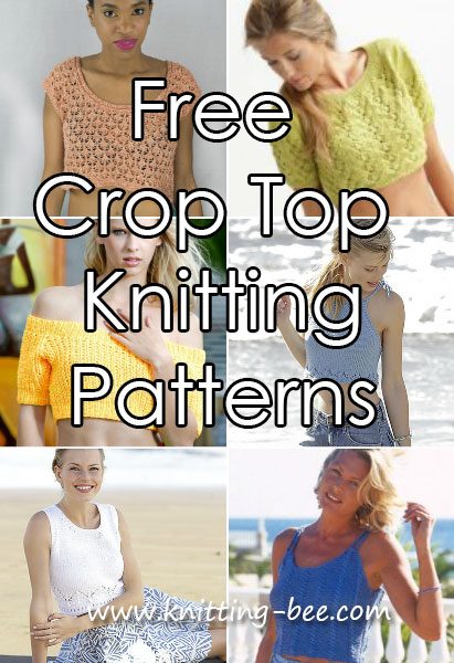 Crop Top Knitting Patterns Free