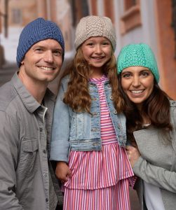 Herringbone Hat Free Kitting Pattern for Everyone