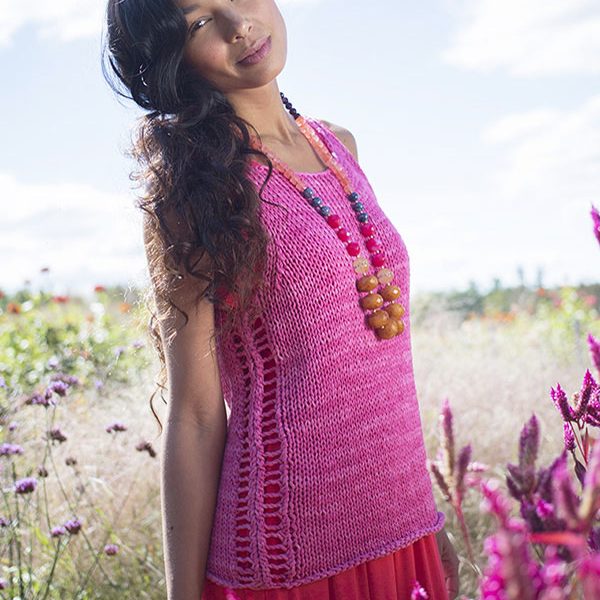 Kiribati Easy Top Free Knitting Pattern
