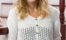 Lace Cardi Free Knitting Pattern for Women