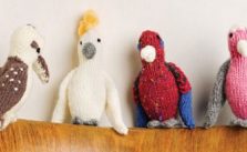 Pocket Pal Aussie Birds Free Knitting Pattern