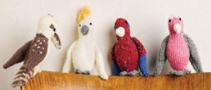 Pocket Pal Aussie Birds Free Knitting Pattern