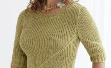 Praiano Multidirectional Tee Free Knitting Pattern