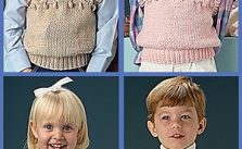 Quick Knit Animal Vests Free Knitting Pattern