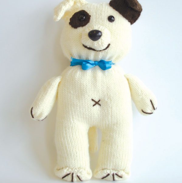 Sad the Dog Free Knitting Pattern
