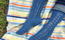 Shenandoah Top Down Socks Free Knitting Pattern