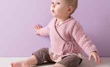 Wrap Jacket for Baby Free Knitting Pattern