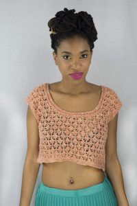 Zach’s Bay Crop Top Free Knitting Pattern