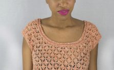 Zach’s Bay Crop Top Free Knitting Pattern