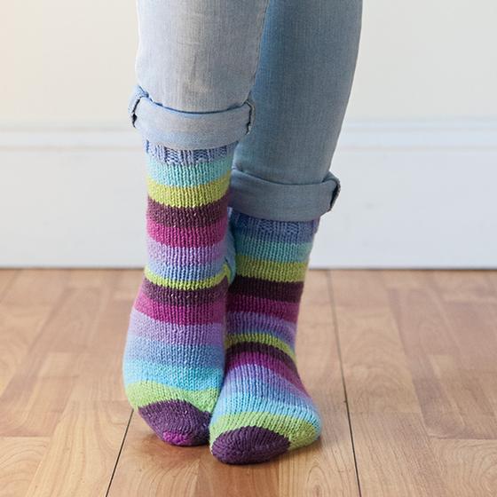 Accogliente Socks Free Knitting Pattern