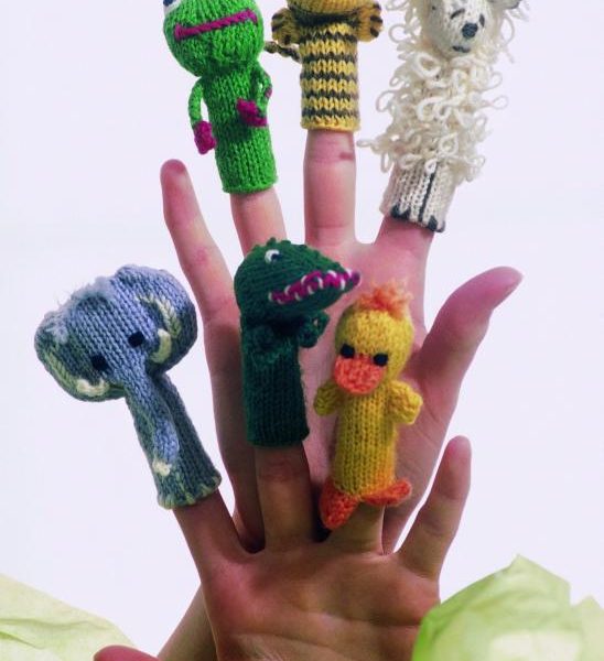 Animal Finger Puppets Free Knitting Pattern