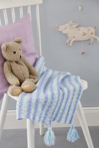 Beginner Baby Blanket Free Knitting Pattern