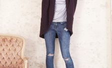 Big Jacket Free Knitting Pattern for Women