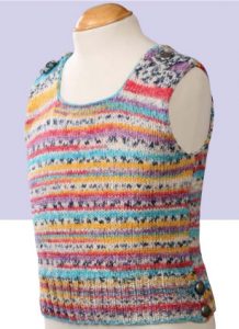 Child’s Opal Tank Top Free Knitting Pattern