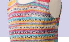 Child’s Opal Tank Top Free Knitting Pattern