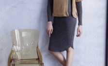 Cropped Jacket Free Knitting Pattern