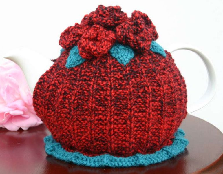 Drift Brights Tea Cosy & Mat Free Knitting Pattern