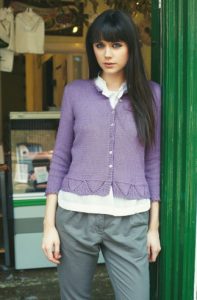 Fan Jacket Free Knitting Pattern
