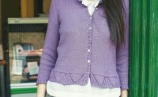 Fan Jacket Free Knitting Pattern