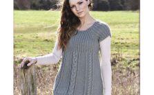 Fearne Cabled Tunic Free Knitting Pattern
