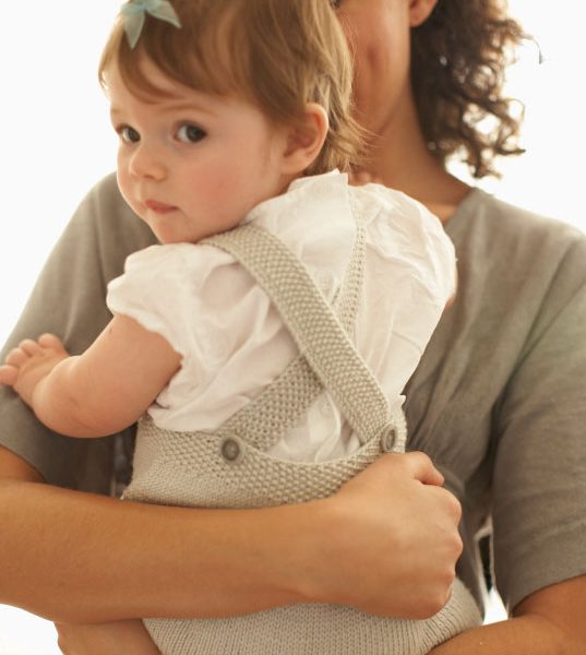 Florence Free Baby Overalls Knitting Pattern