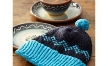 Hat Dishcloth Free Knitting Pattern