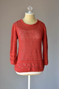 Kaye Pullover Free Knitting Pattern
