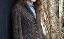 Lace Jacket Free Knitting Pattern