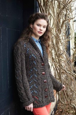 Lace Jacket Free Knitting Pattern